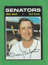 1971 Topps Base Set #307 Don Wert