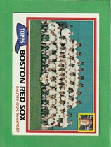 1981 Topps Base Set #662 Red Sox Team