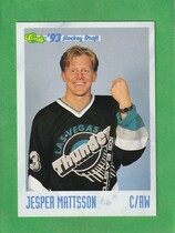 1993 Classic Draft Picks #141 Jesper Mattsson