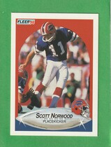 1990 Fleer Base Set #114 Scott Norwood