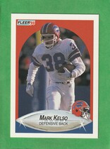 1990 Fleer Base Set #115 Mark Kelso