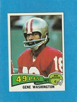 1975 Topps Base Set #165 Gene Washington