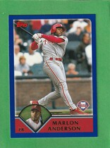 2003 Topps Base Set #155 Marlon Anderson