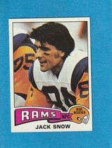 1975 Topps Base Set #258 Jack Snow