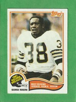 1982 Topps Base Set #5 George Rogers