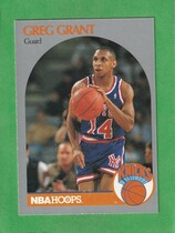 1990 NBA Hoops Hoops #421 Greg Grant