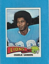 1975 Topps Base Set #445 Charlie Sanders