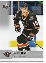 2019 Upper Deck CHL #56 Carson Focht