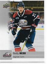 2019 Upper Deck CHL #189 Reilly Webb