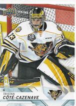 2018 Upper Deck CHL #173 Tristan Cote-Cazenave
