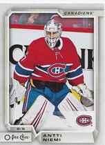 2018 Upper Deck O-Pee-Chee OPC #240 Antti Niemi