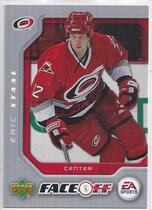 2007 Upper Deck Victory EA Sports Face-Off #FO3 Eric Staal