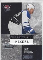 2007 Ultra Difference Makers #DM7 Mats Sundin