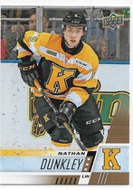 2017 Upper Deck CHL #296 Nathan Dunkley