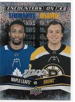 2022 Upper Deck MVP Encounters on Ice #EI-8 Charlie Mcavoy|Wayne Simmonds