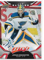 2022 Upper Deck MVP Ice Battles #35 Jordan Binnington