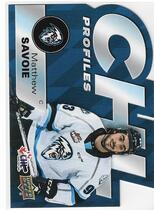 2021 Upper Deck CHL Profiles #PR-14 Matthew Savoie