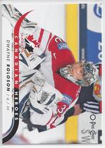 2009 Upper Deck OPC Canadian Heroes #CB-DR Dwayne Roloson