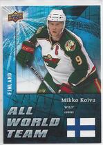 2009 Upper Deck All World #AW7 Mikko Koivu