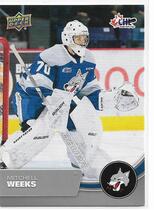 2021 Upper Deck CHL #261 Mitchell Weeks