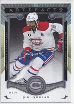 2015 Upper Deck Artifacts #9 P.K. Subban