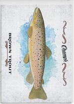 2015 Upper Deck Champs Fish #F-5 Brown Trout