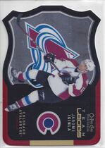 2015 Upper Deck O-Pee-Chee OPC Platinum Team Logo Die Cuts #T-8 Jarome Iginla