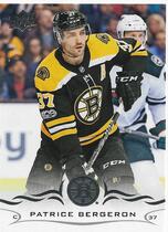 2018 Upper Deck Base Set #19 Patrice Bergeron