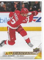 2022 Upper Deck UD Canvas Series 2 #C149 Lucas Raymond