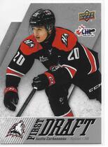 2022 Upper Deck CHL First Draft #FD-35 Justin Carbonneau