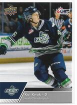 2022 Upper Deck CHL #255 Kai Knak