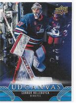 2023 Upper Deck UD Canvas #C89 Connor Hellebuyck