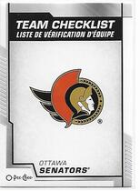 2020 Upper Deck O-Pee-Chee OPC #571 Ottawa Senators