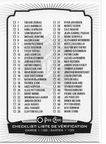 2022 Upper Deck O-Pee-Chee OPC #100 Checklist Card