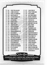 2022 Upper Deck O-Pee-Chee OPC #300 Checklist Card