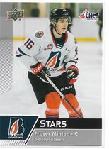 2022 Upper Deck CHL #331 Fraser Minten