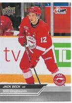 2023 Upper Deck CHL #49 Jack Beck