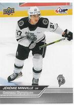 2023 Upper Deck CHL #55 Jeremie Minville