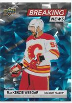 2024 Upper Deck Breaking News #BN-14 Mackenzie Weegar