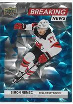 2024 Upper Deck Breaking News #BN-30 Simon Nemec