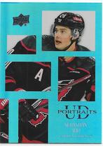 2024 Upper Deck UD Portraits #P-23 Sebastian Aho