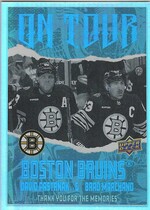 2024 Upper Deck On Tour #OT-7 Brad Marchand|David Pastrnak