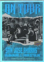 2024 Upper Deck On Tour #OT-8 Fabian Zetterlund|William Eklund