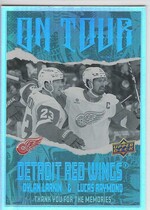 2024 Upper Deck On Tour #OT-23 Dylan Larkin|Lucas Raymond
