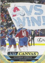 2024 Upper Deck UD Canvas Series 2 #C182 Alexandar Georgiev