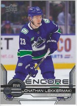 2024 Upper Deck Extended Encore #E-13 Jonathan Lekkerimaki