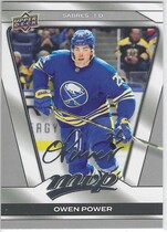 2025 Upper Deck MVP Silver Script #174 Owen Power