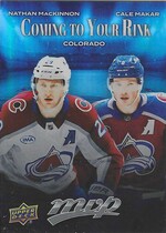 2025 Upper Deck MVP Coming to Your Rink #CR-7 Cale Makar|Nathan Mackinnon