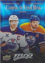 2025 Upper Deck MVP Coming to Your Rink #CR-11 Connor Mcdavid|Leon Draisaitl