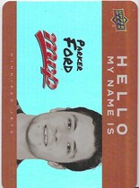2025 Upper Deck MVP Hello My Name Is Stickers #HNI-15 Parker Ford